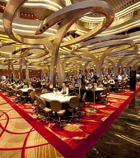 Marina bay casino Singapore